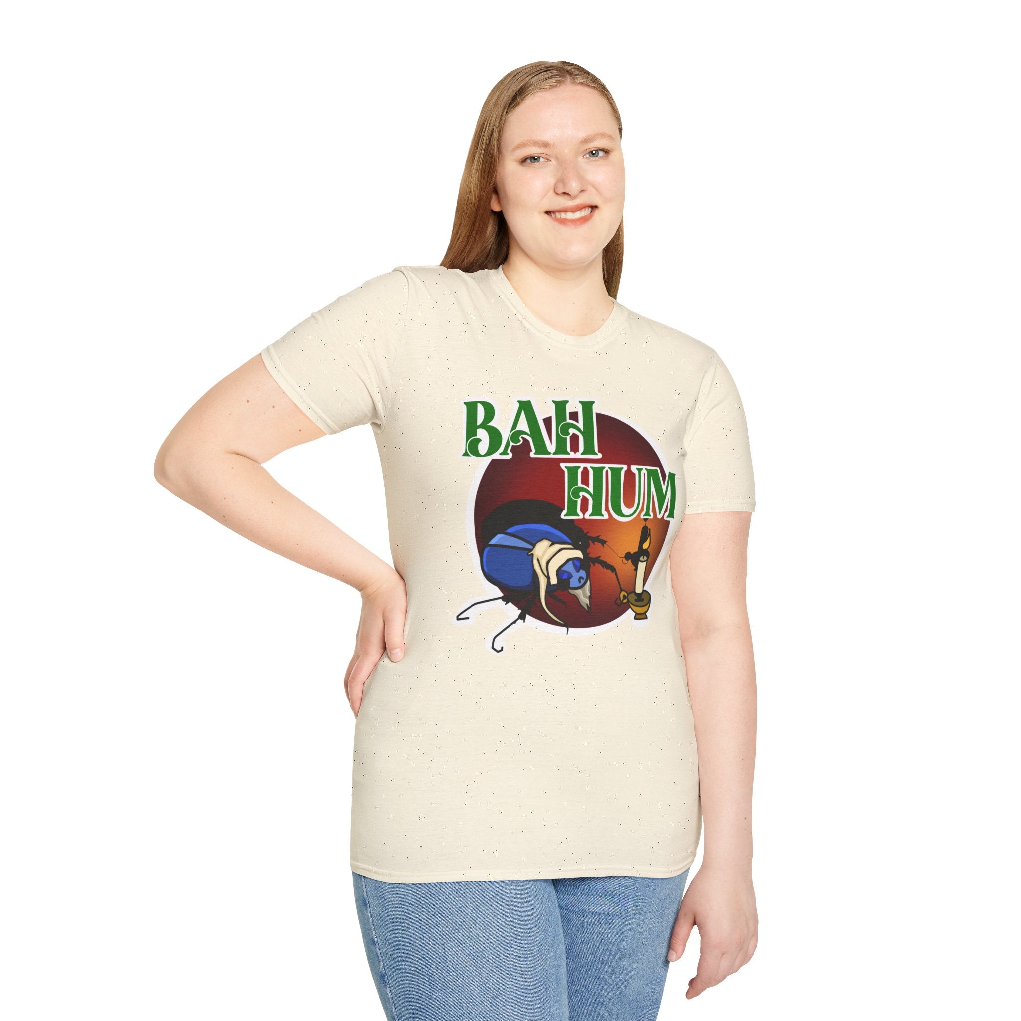 Bah Hum Bug T-Shirt — Funny Pun Christmas Holiday Tee