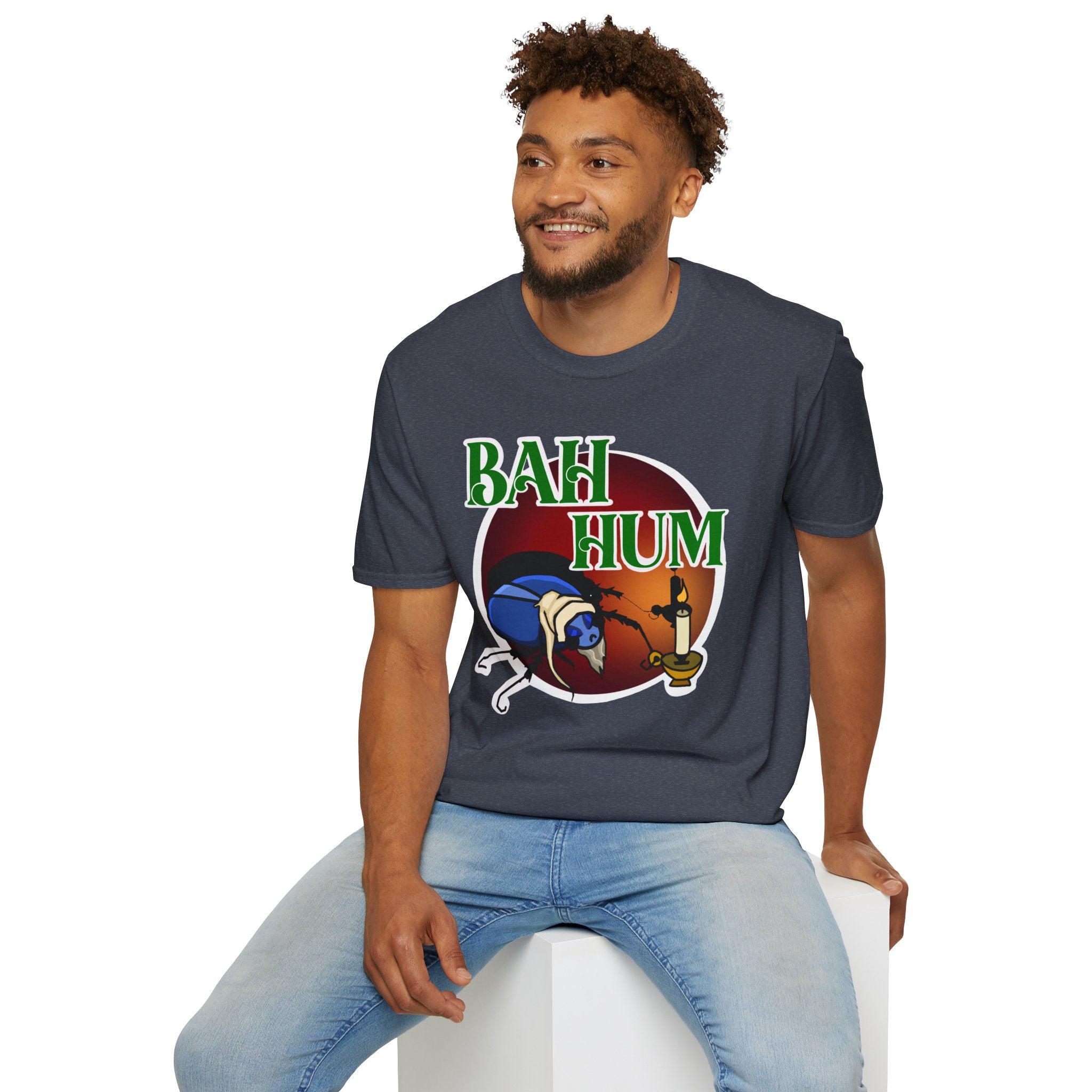 Bah Hum Bug T-Shirt — Funny Pun Christmas Holiday Tee