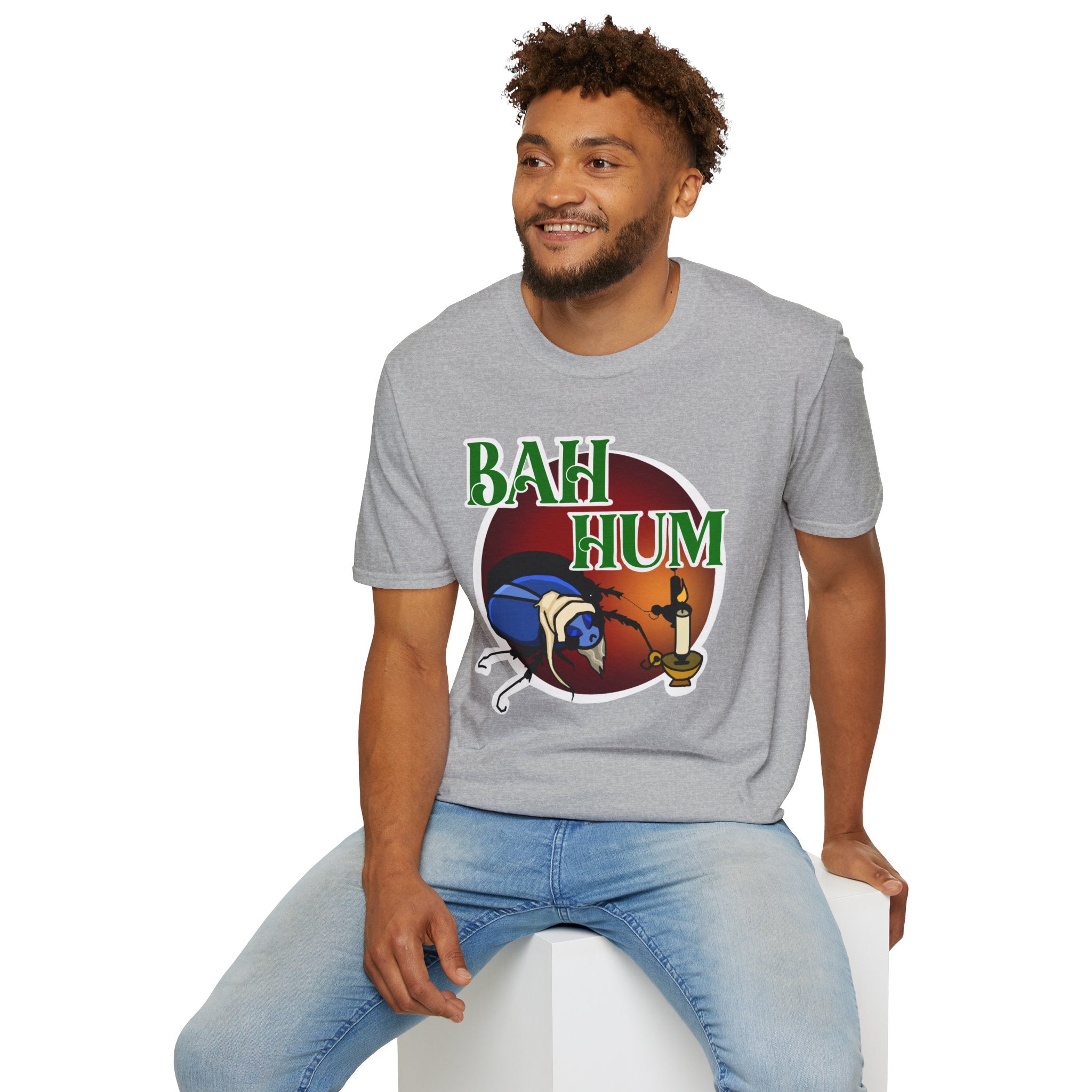 Bah Hum Bug T-Shirt — Funny Pun Christmas Holiday Tee