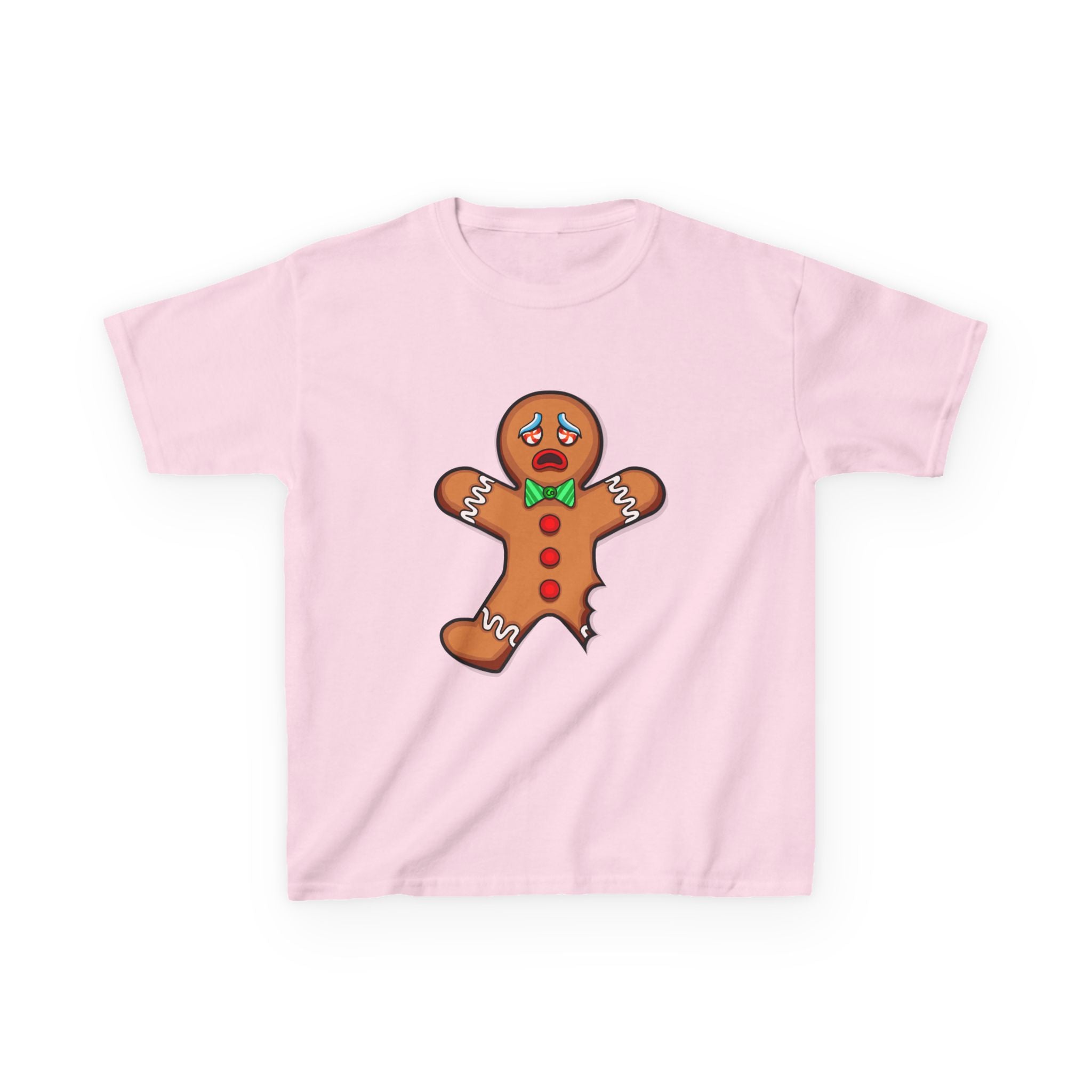 Holiday Toddlers T - Gingerbread Man Bitten
