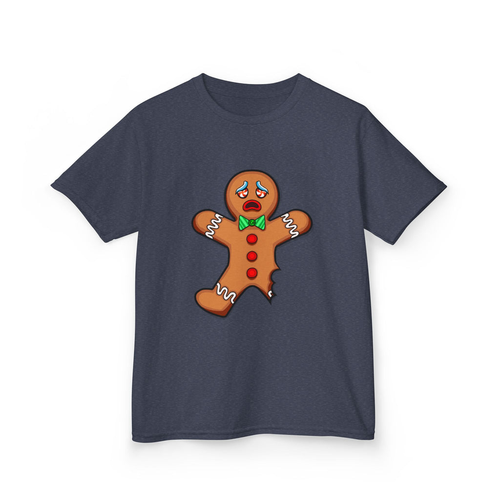 Holiday Toddlers T - Gingerbread Man Bitten