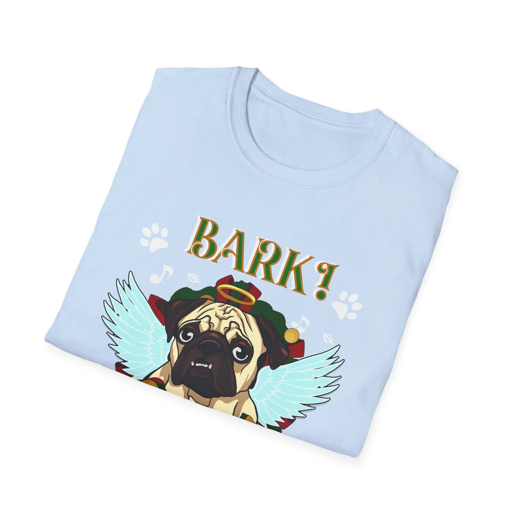 Pug Angel 'Bark the Herald Angels Sing' Holiday T-Shirt