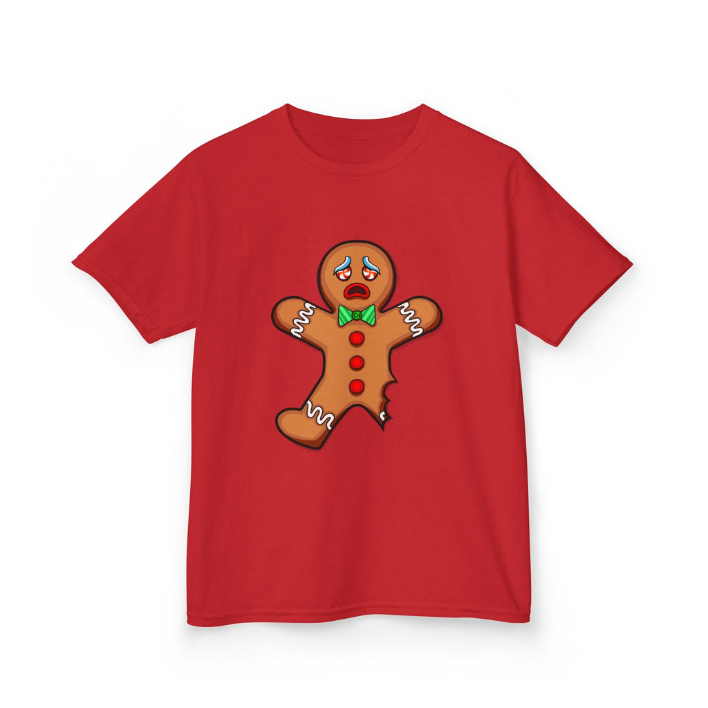 Holiday Toddlers T - Gingerbread Man Bitten