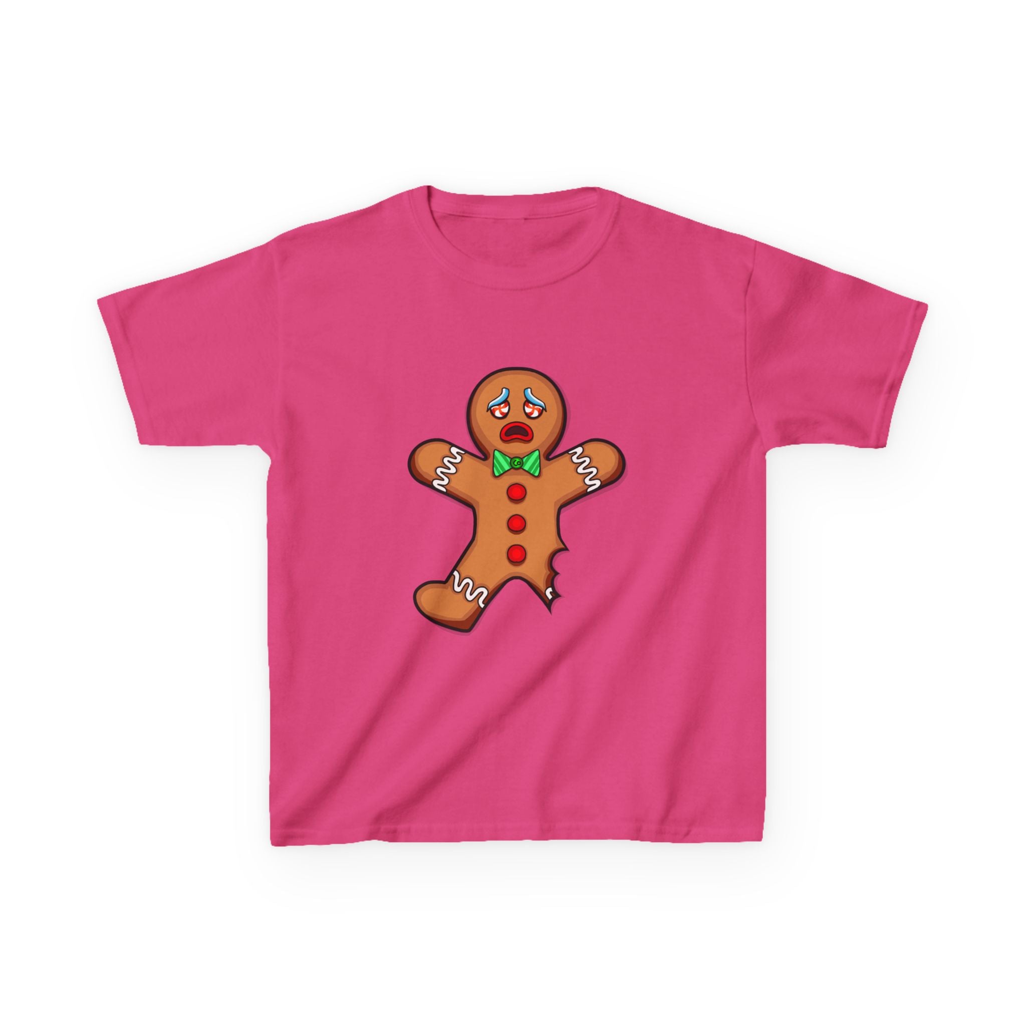 Holiday Toddlers T - Gingerbread Man Bitten