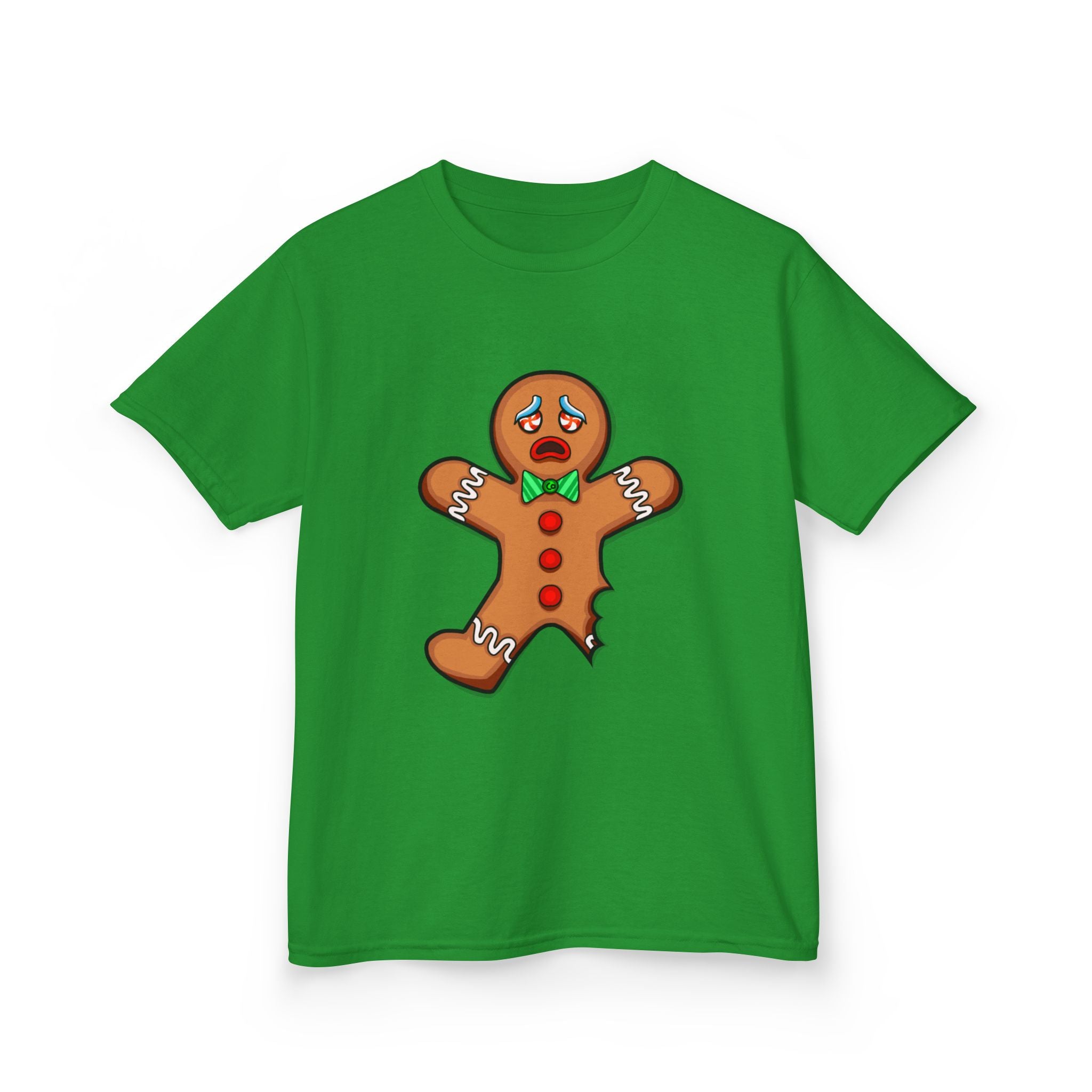Holiday Toddlers T - Gingerbread Man Bitten