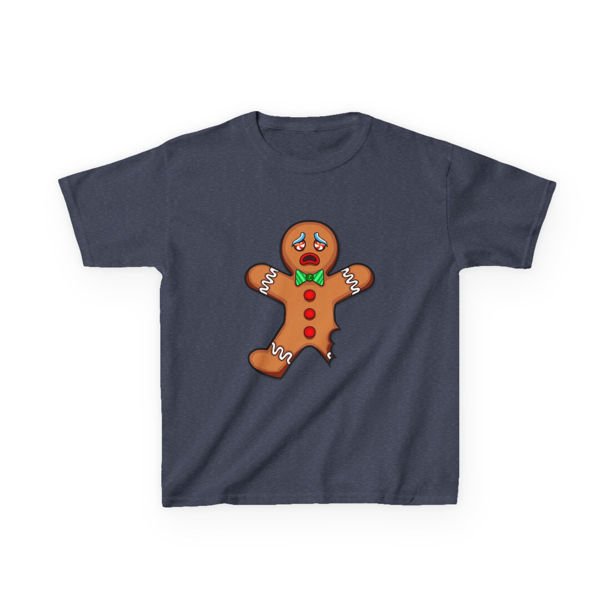 Holiday Toddlers T - Gingerbread Man Bitten