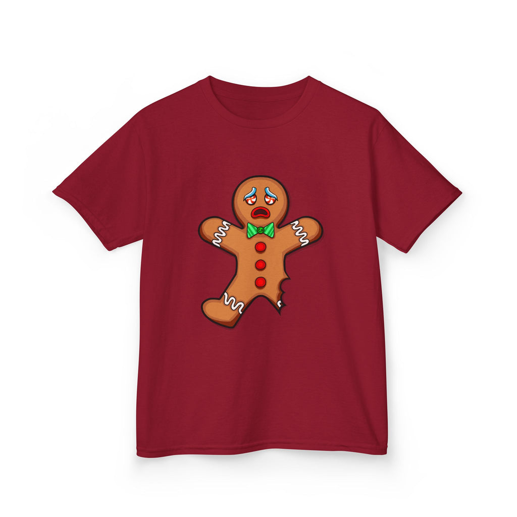 Holiday Toddlers T - Gingerbread Man Bitten