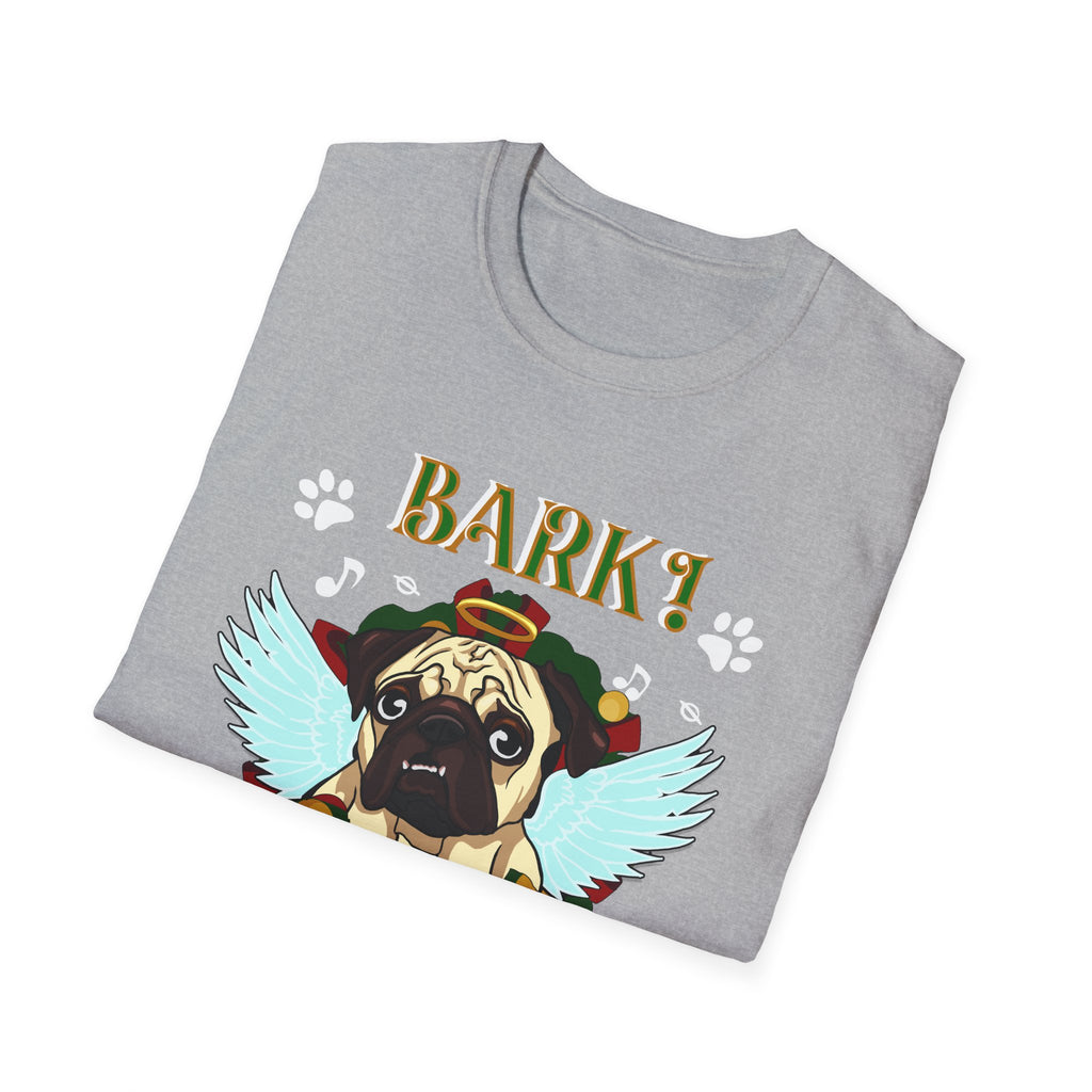 Pug Angel 'Bark the Herald Angels Sing' Holiday T-Shirt