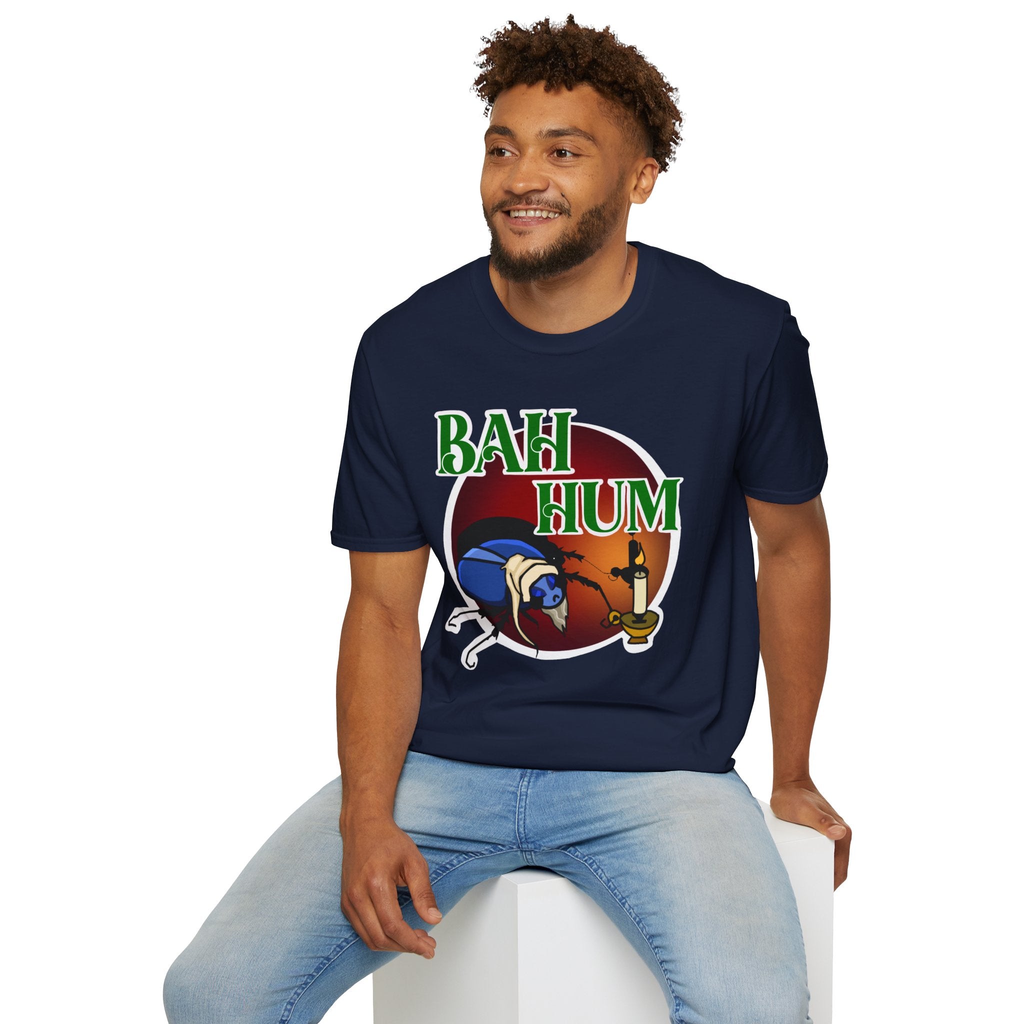 Bah Hum Bug T-Shirt — Funny Pun Christmas Holiday Tee