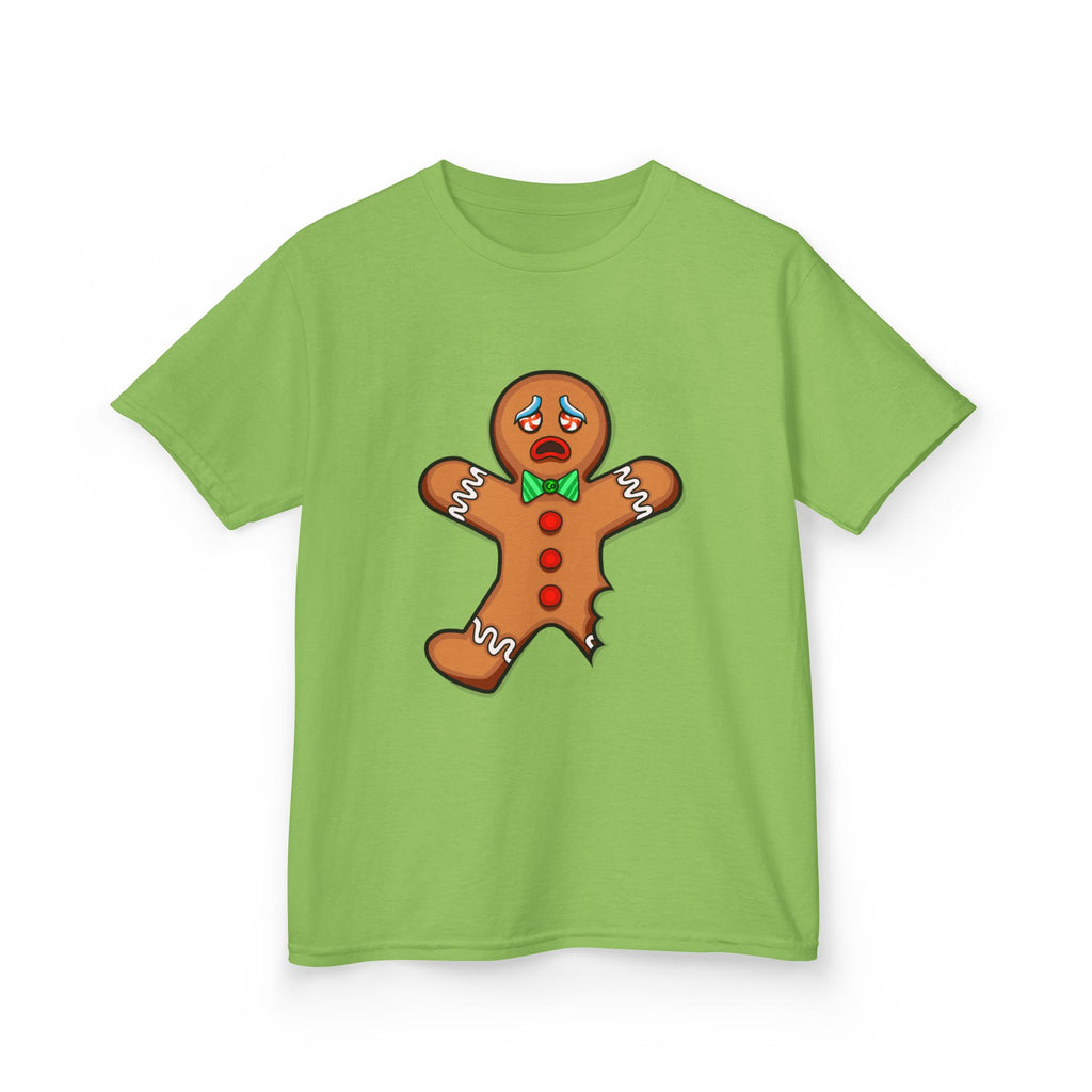 Holiday Toddlers T - Gingerbread Man Bitten