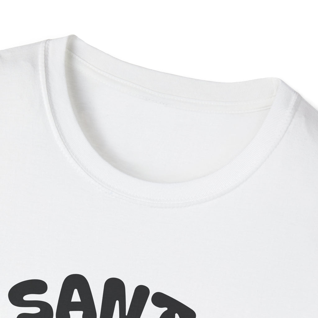 Santa Claws T-Shirt — Cute Santa with Acrylic Nails