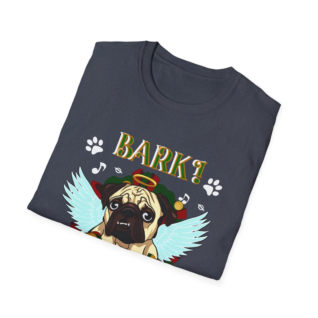 Pug Angel 'Bark the Herald Angels Sing' Holiday T-Shirt