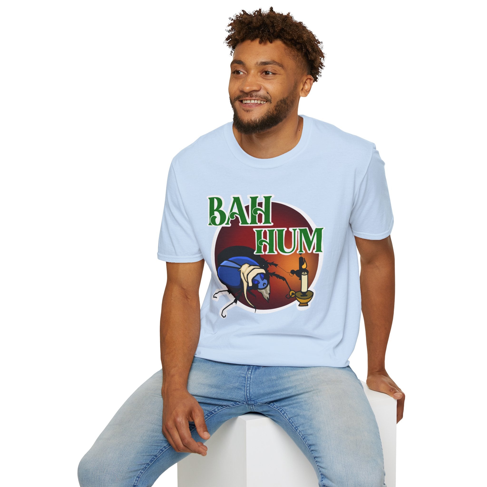 Bah Hum Bug T-Shirt — Funny Pun Christmas Holiday Tee