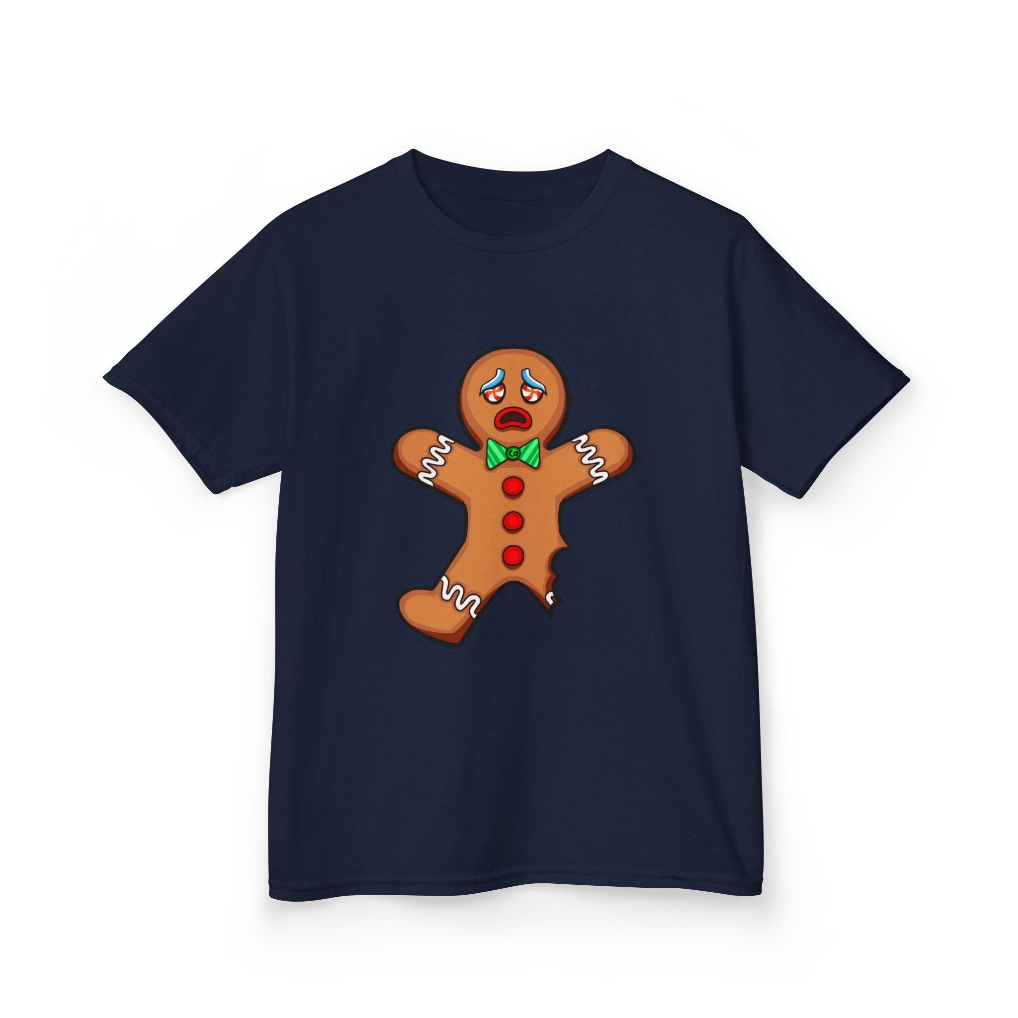 Holiday Toddlers T - Gingerbread Man Bitten