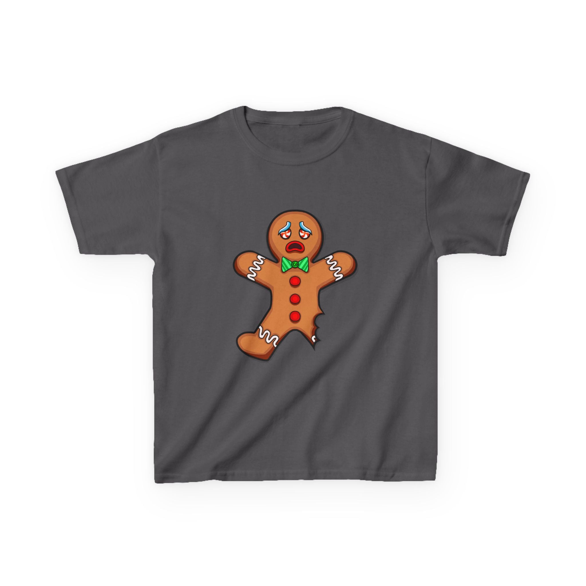 Holiday Toddlers T - Gingerbread Man Bitten