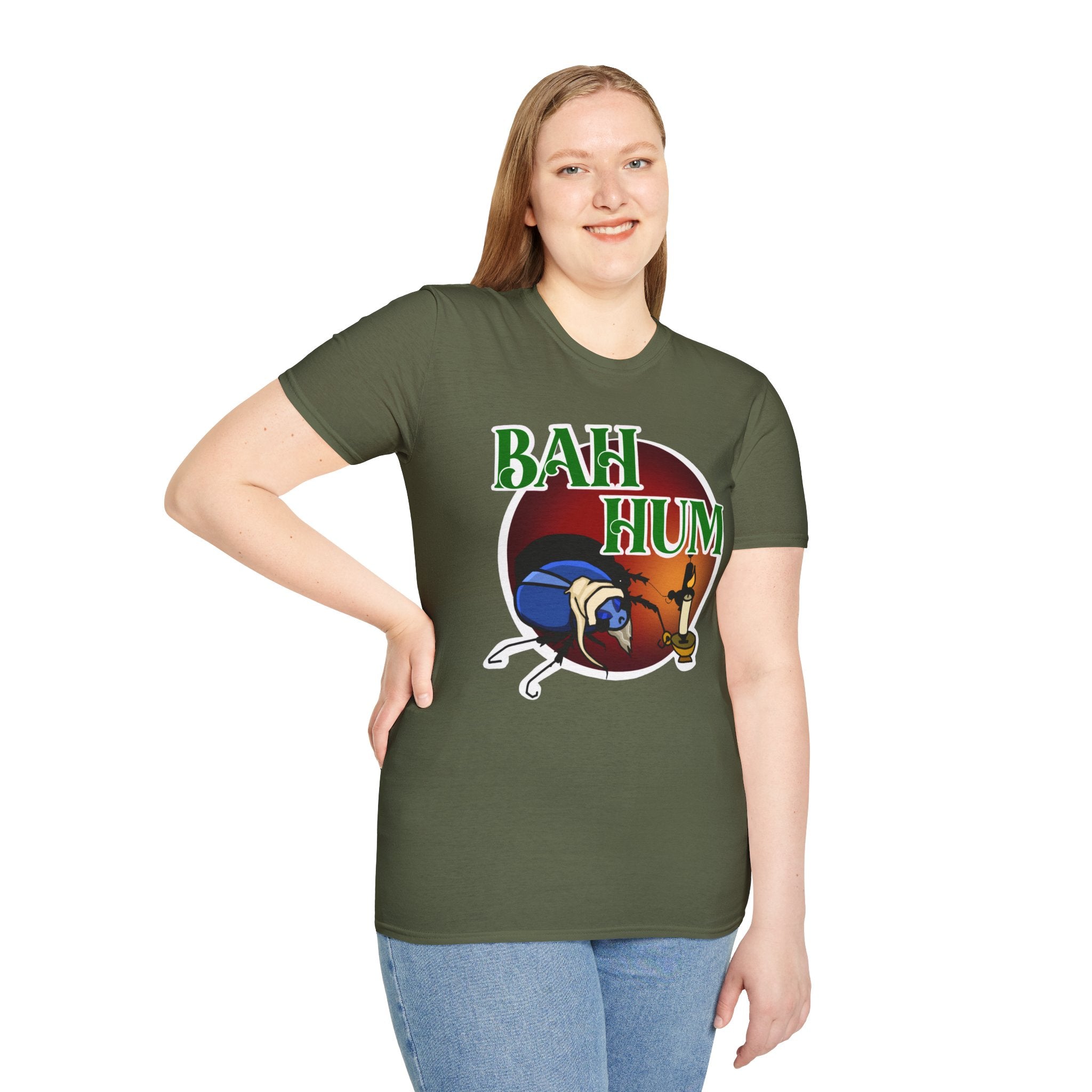 Bah Hum Bug T-Shirt — Funny Pun Christmas Holiday Tee