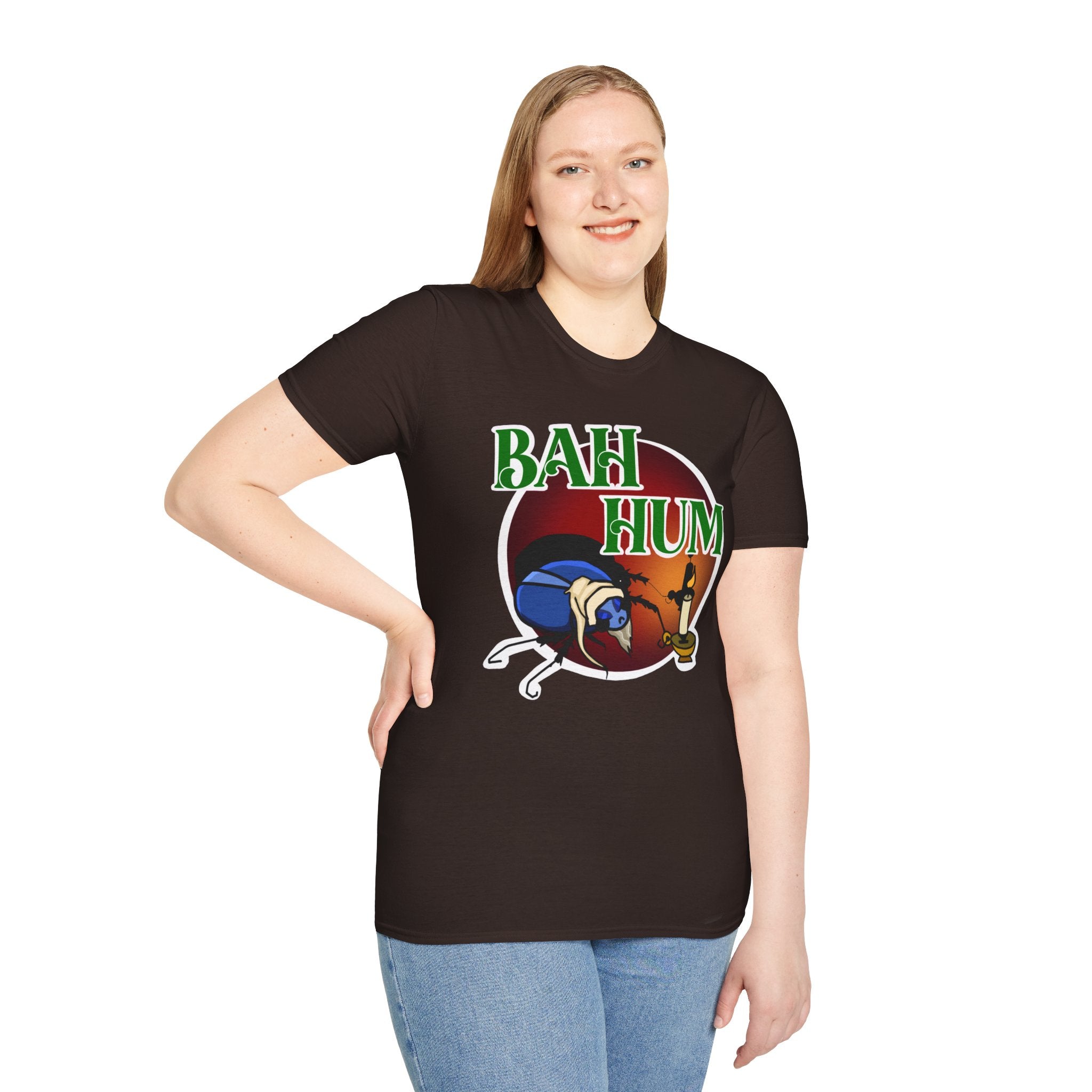 Bah Hum Bug T-Shirt — Funny Pun Christmas Holiday Tee