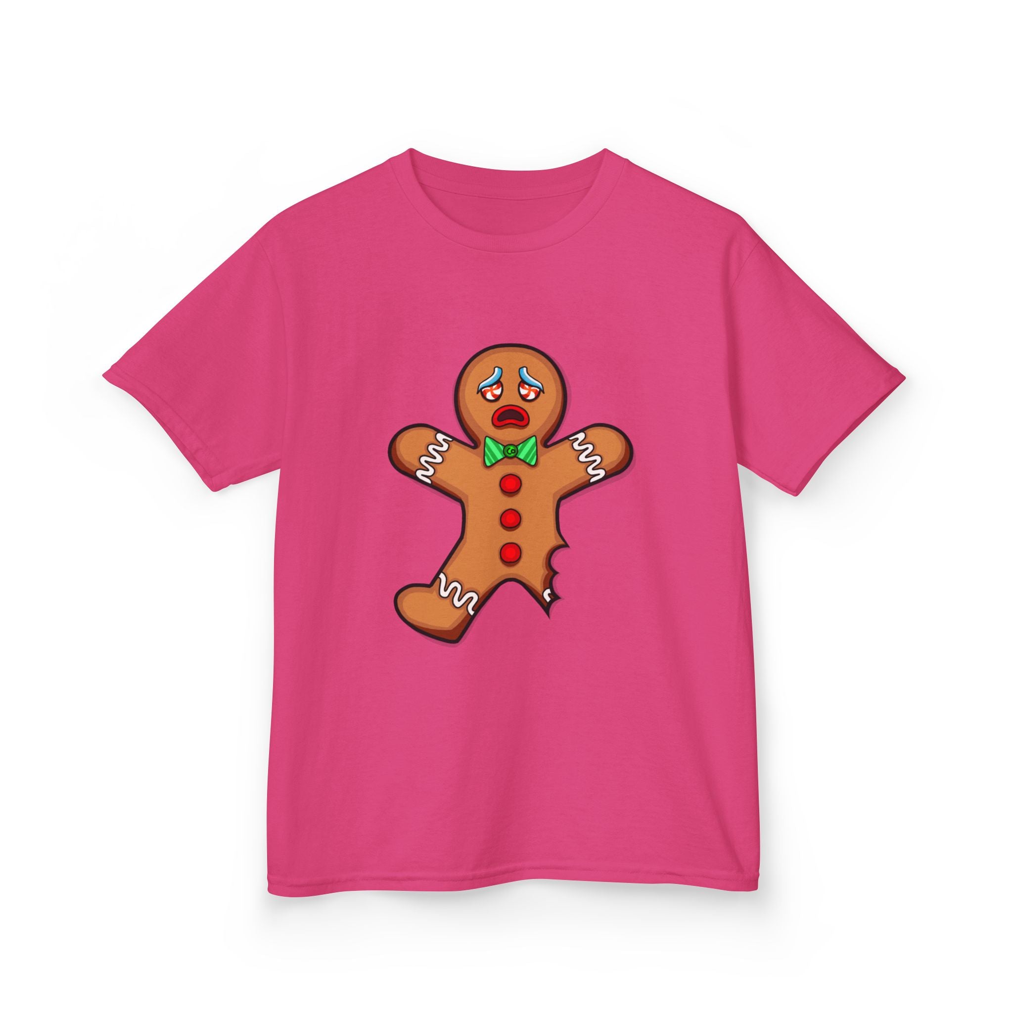 Holiday Toddlers T - Gingerbread Man Bitten